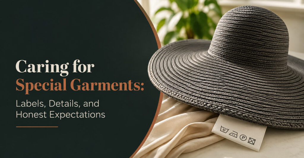 Caring for Special Garments