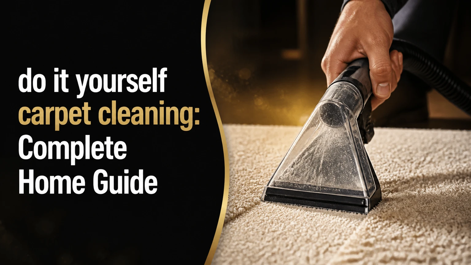 do it yourself carpet cleaning: Complete Home Guide