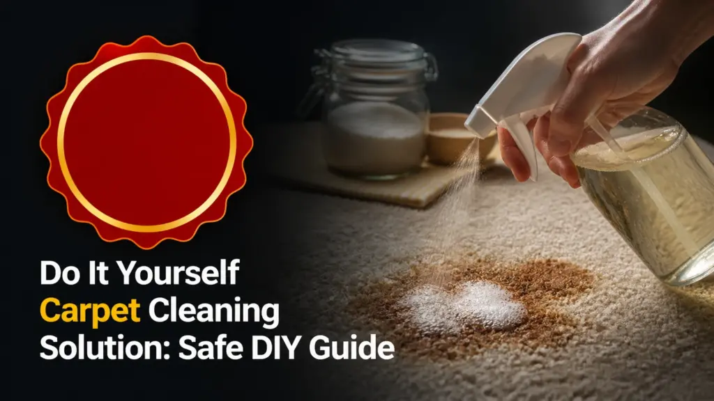 Do It Yourself Carpet Cleaning Solution: Safe DIY Guide