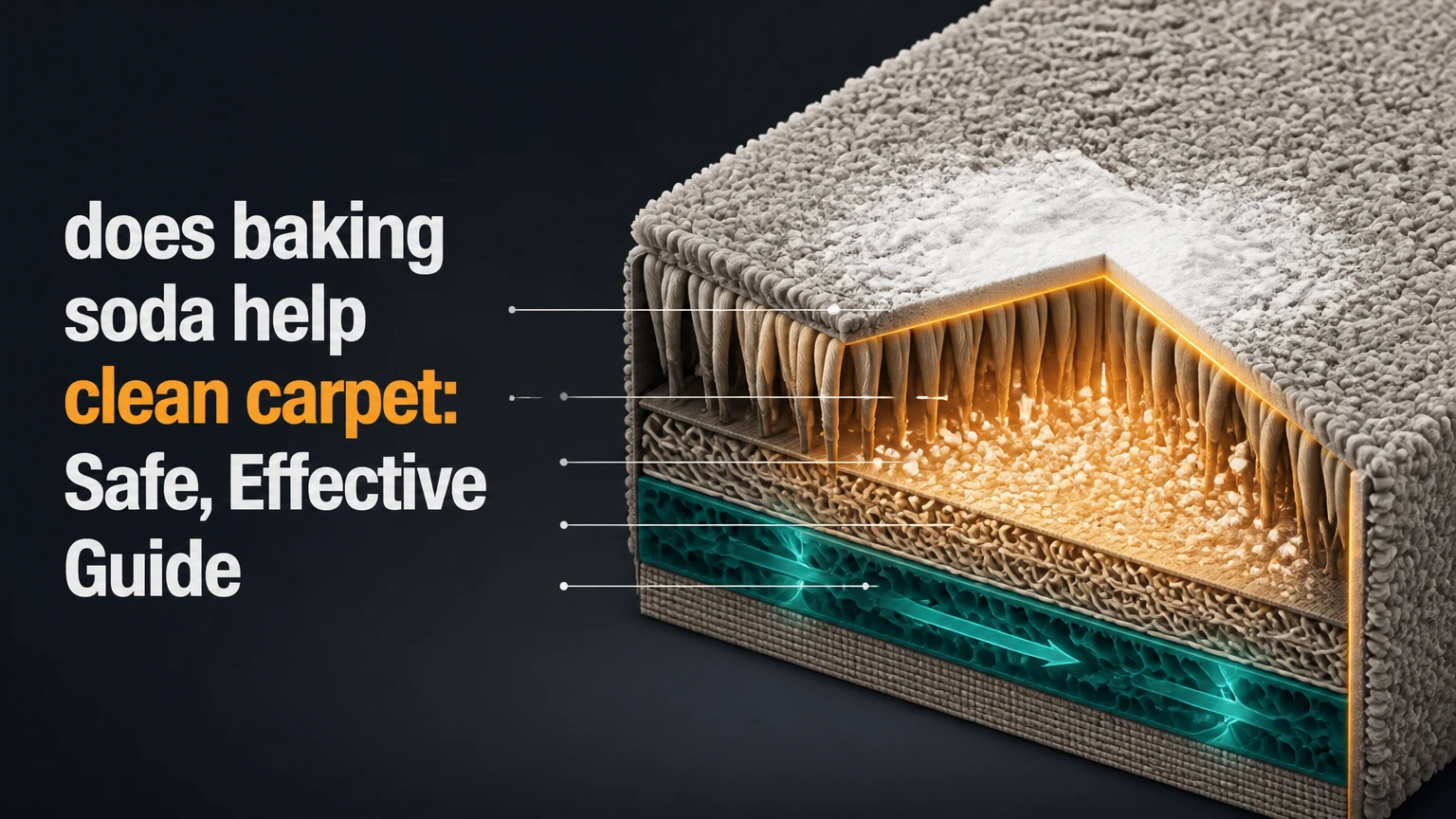 does baking soda help clean carpet: Safe, Effective Guide