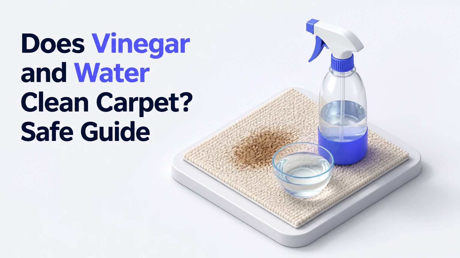 Does Vinegar and Water Clean Carpet? Safe Guide