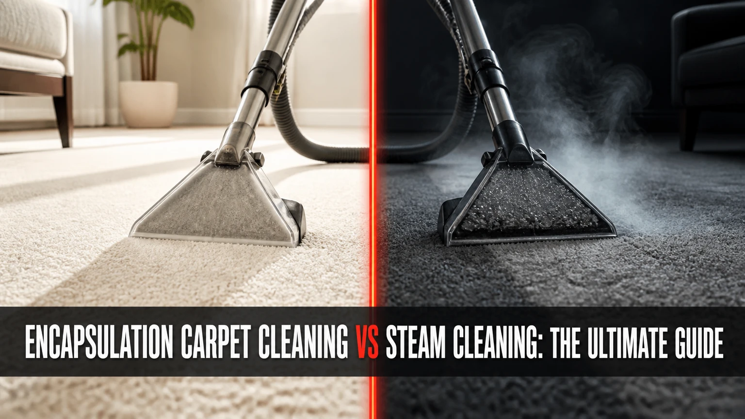 Encapsulation Carpet Cleaning vs Steam Cleaning: The Ultimate Guide