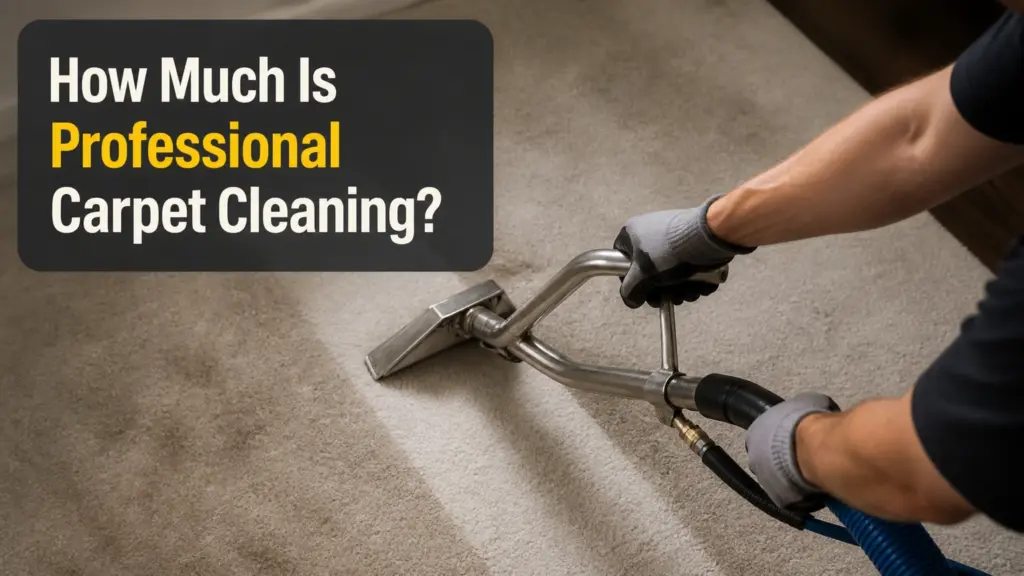 How Much Is Professional Carpet Cleaning?