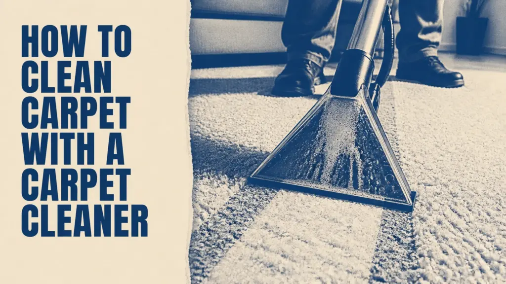 How to Clean Carpet With a Carpet Cleaner