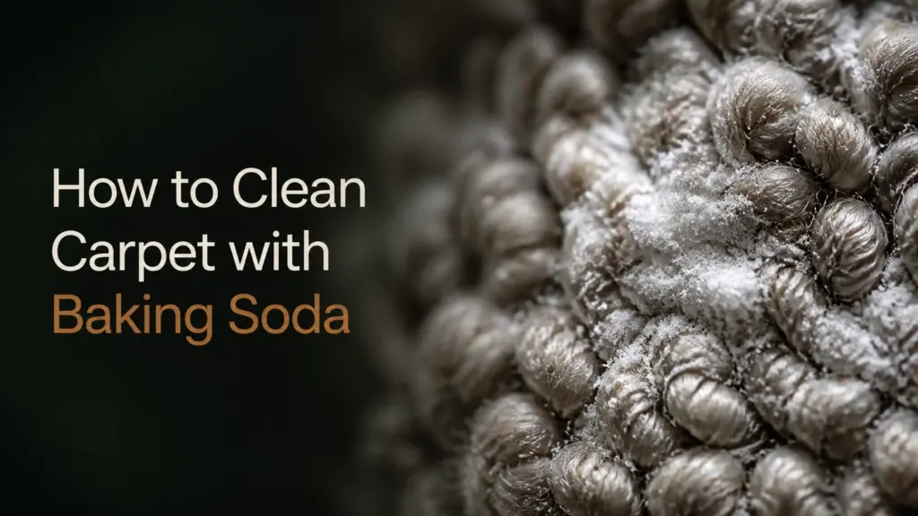 How to Clean Carpet with Baking Soda