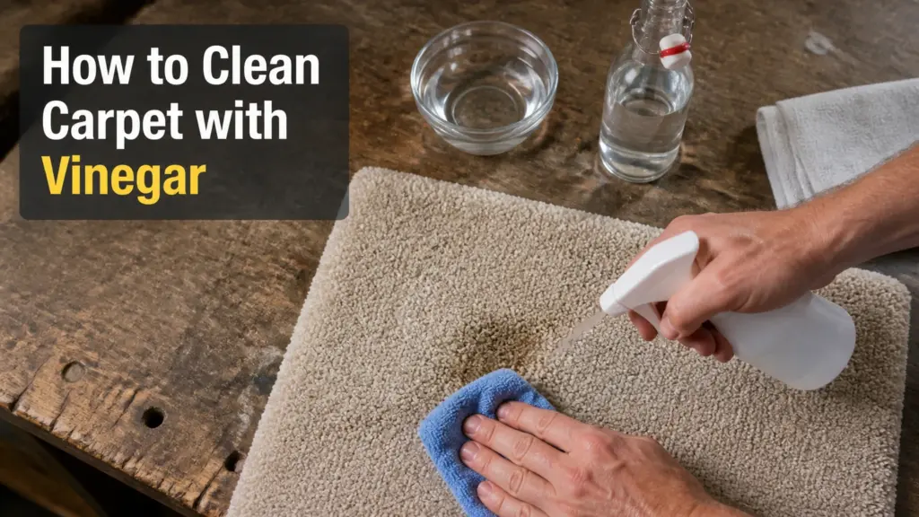 How to Clean Carpet with Vinegar