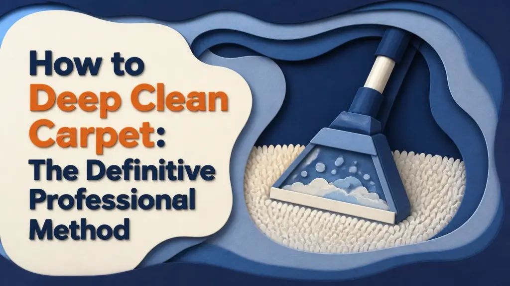 How to Deep Clean Carpet: The Definitive Professional Method
