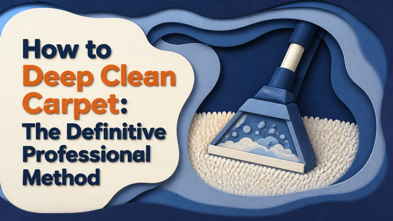 How to Deep Clean Carpet: The Definitive Professional Method