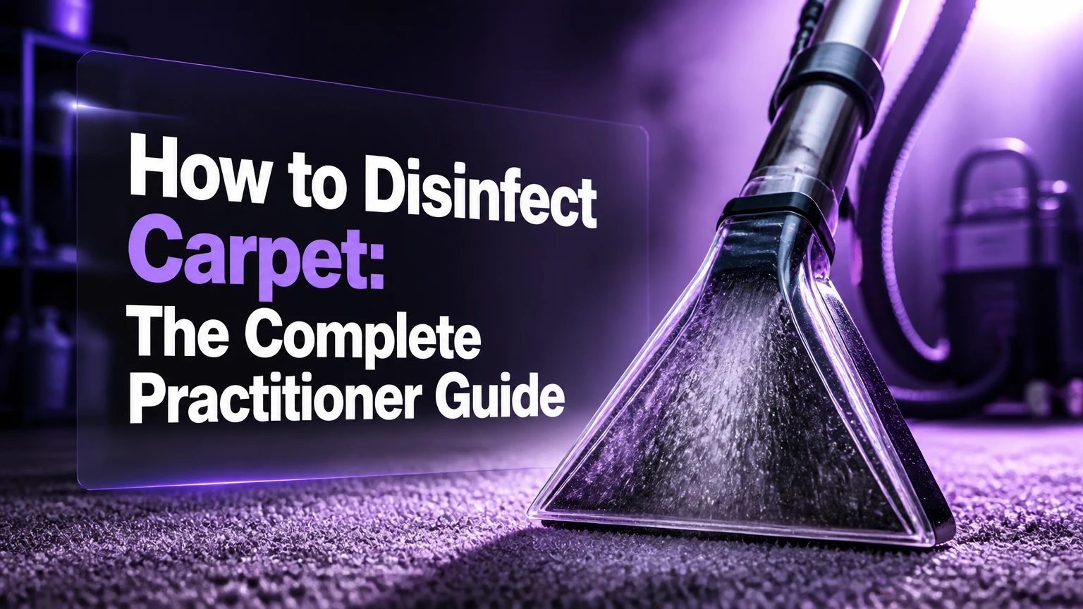 How to Disinfect Carpet: The Complete Practitioner Guide