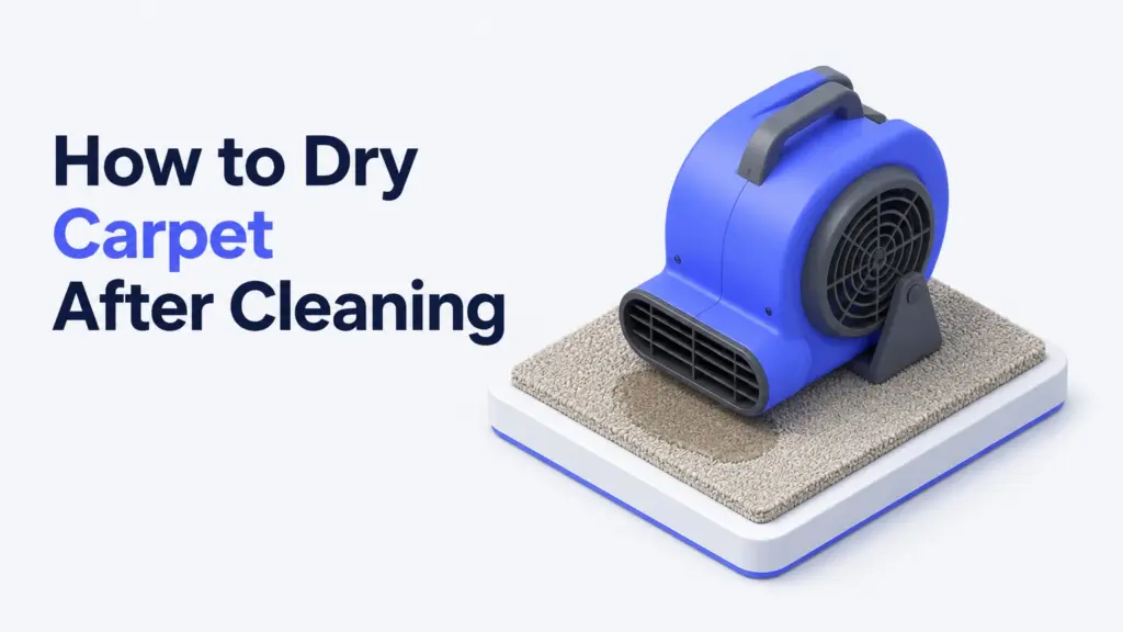 How to Dry Carpet After Cleaning