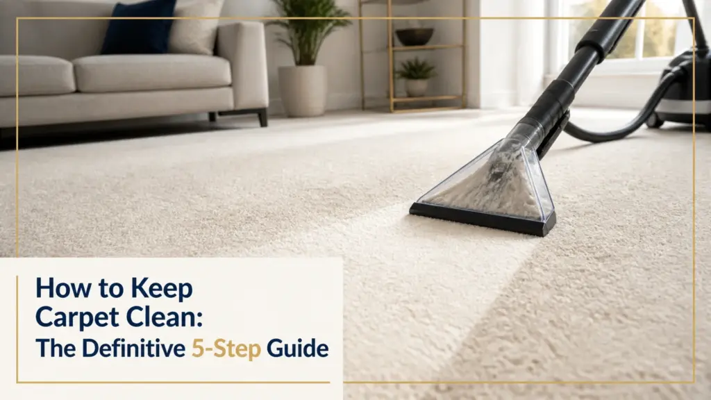 How to Keep Carpet Clean: The Definitive 5-Step Guide