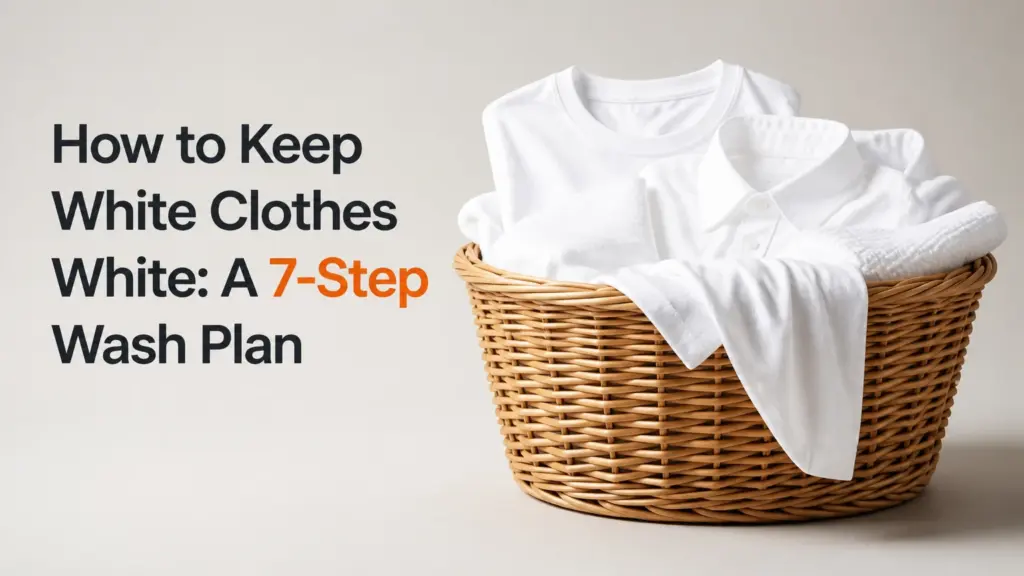 How to Keep White Clothes White: A 7-Step Wash Plan