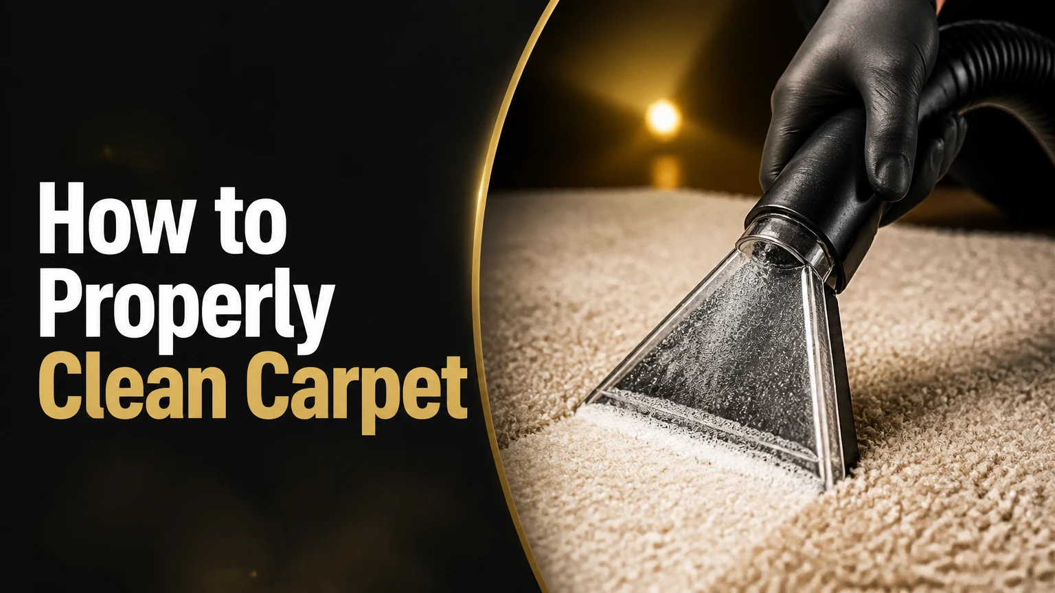 How to Properly Clean Carpet