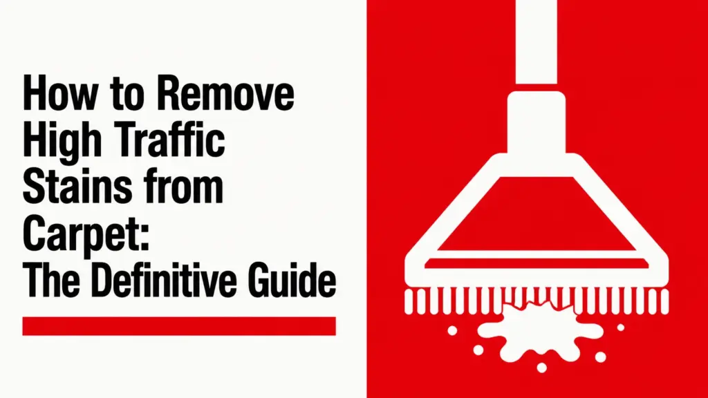 How to Remove High Traffic Stains from Carpet: The Definitive Guide