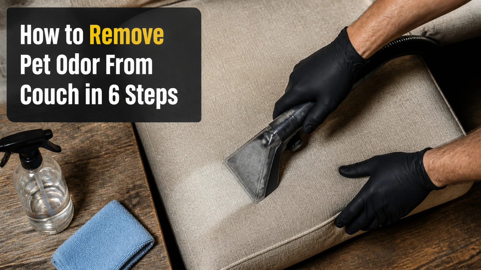 how to remove pet odor from couch