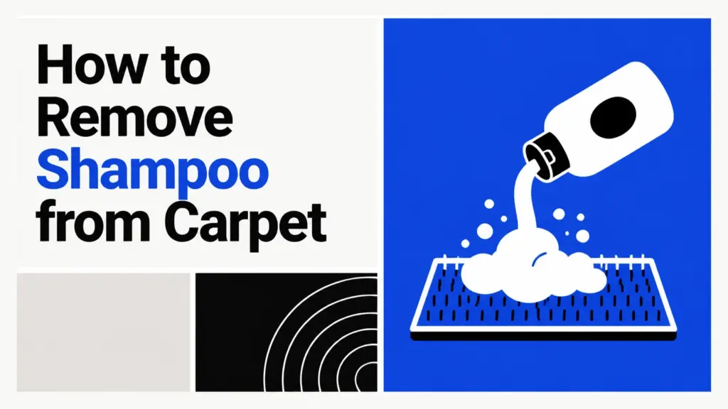 How to Remove Shampoo from Carpet