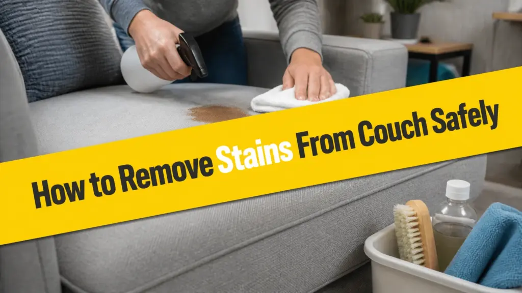 how to remove stains from couch