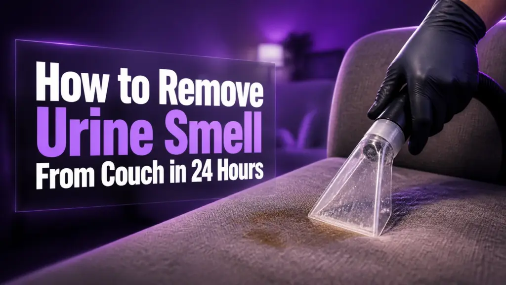how to remove urine smell from couch