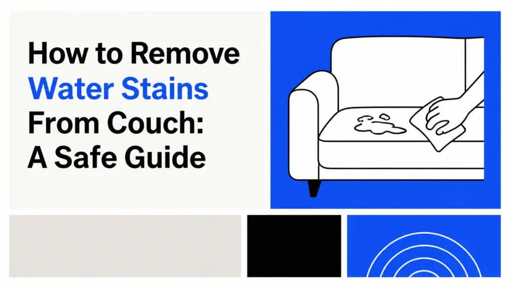 how to remove water stains from couch