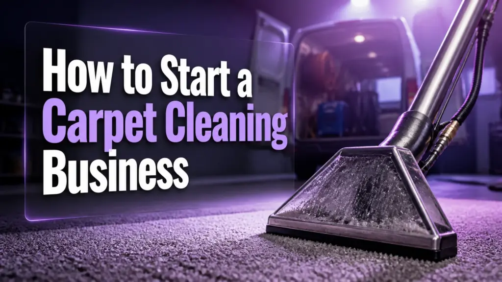 How to Start a Carpet Cleaning Business