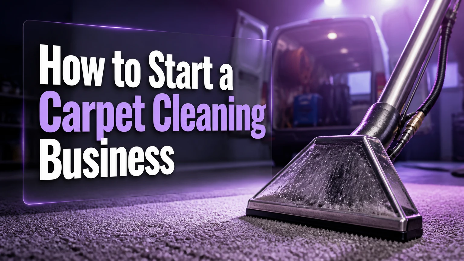 How to Start a Carpet Cleaning Business
