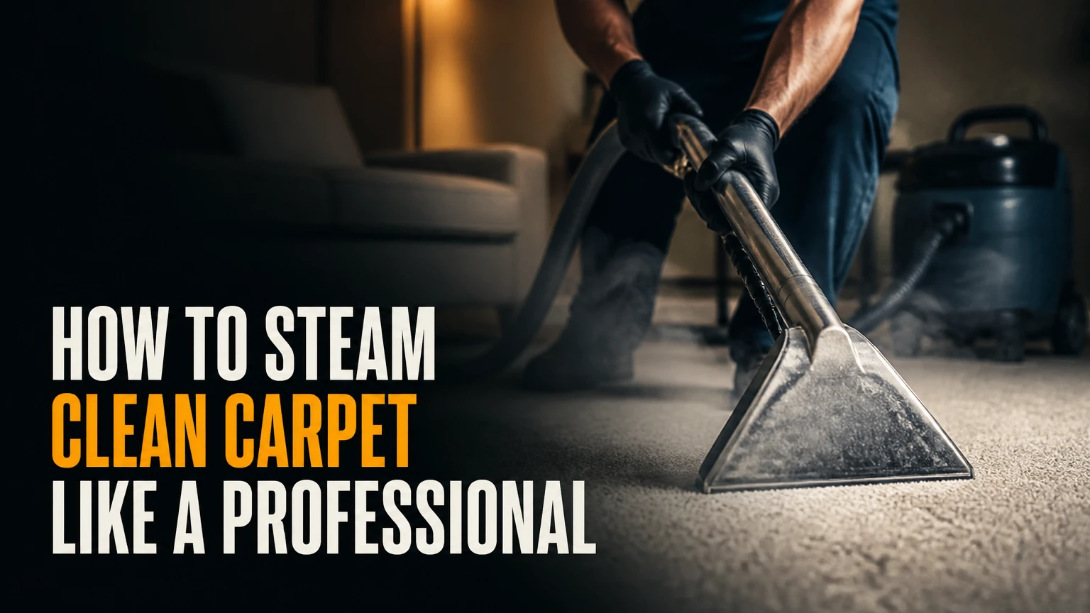 How to Steam Clean Carpet Like a Professional