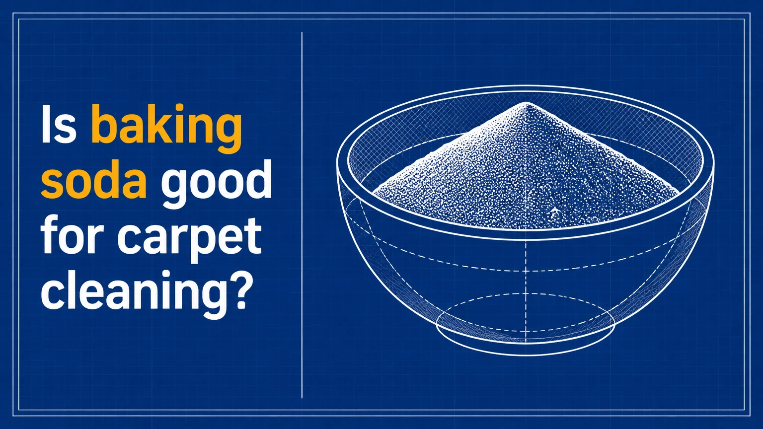 Is baking soda good for carpet cleaning?