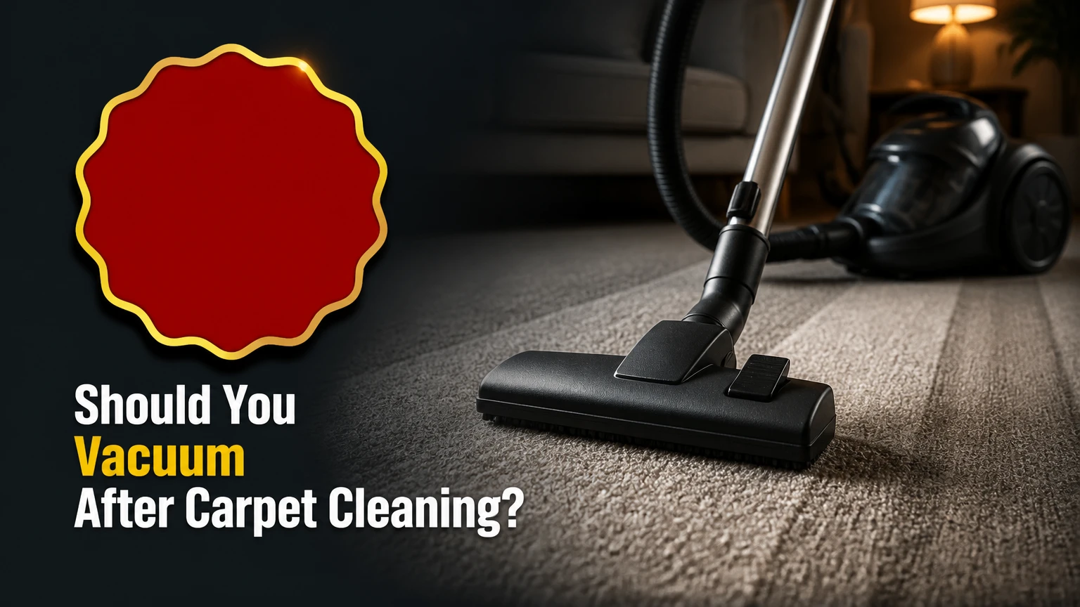 Should You Vacuum After Carpet Cleaning?