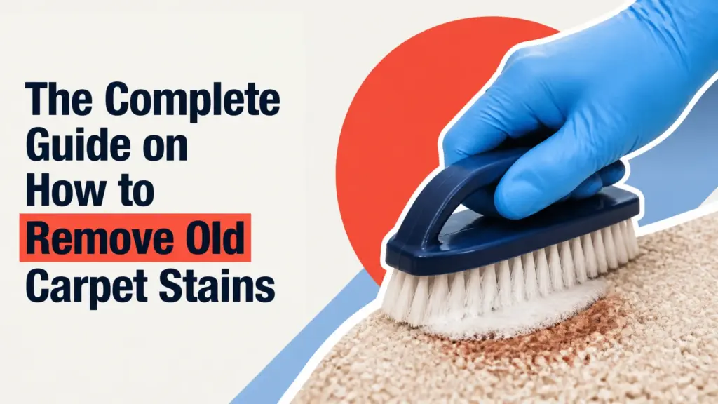 The Complete Guide on How to Remove Old Carpet Stains