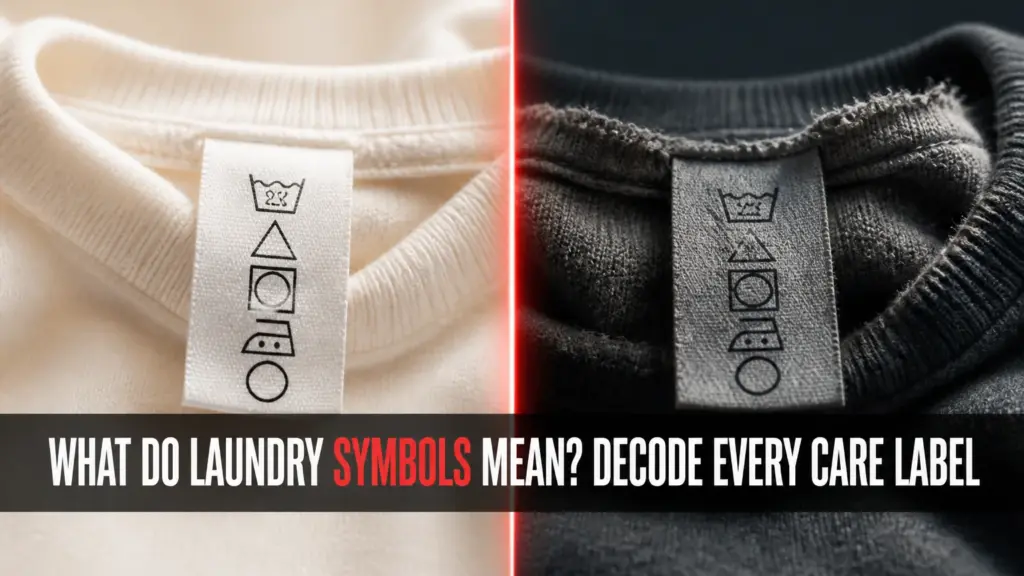 what do laundry symbols mean