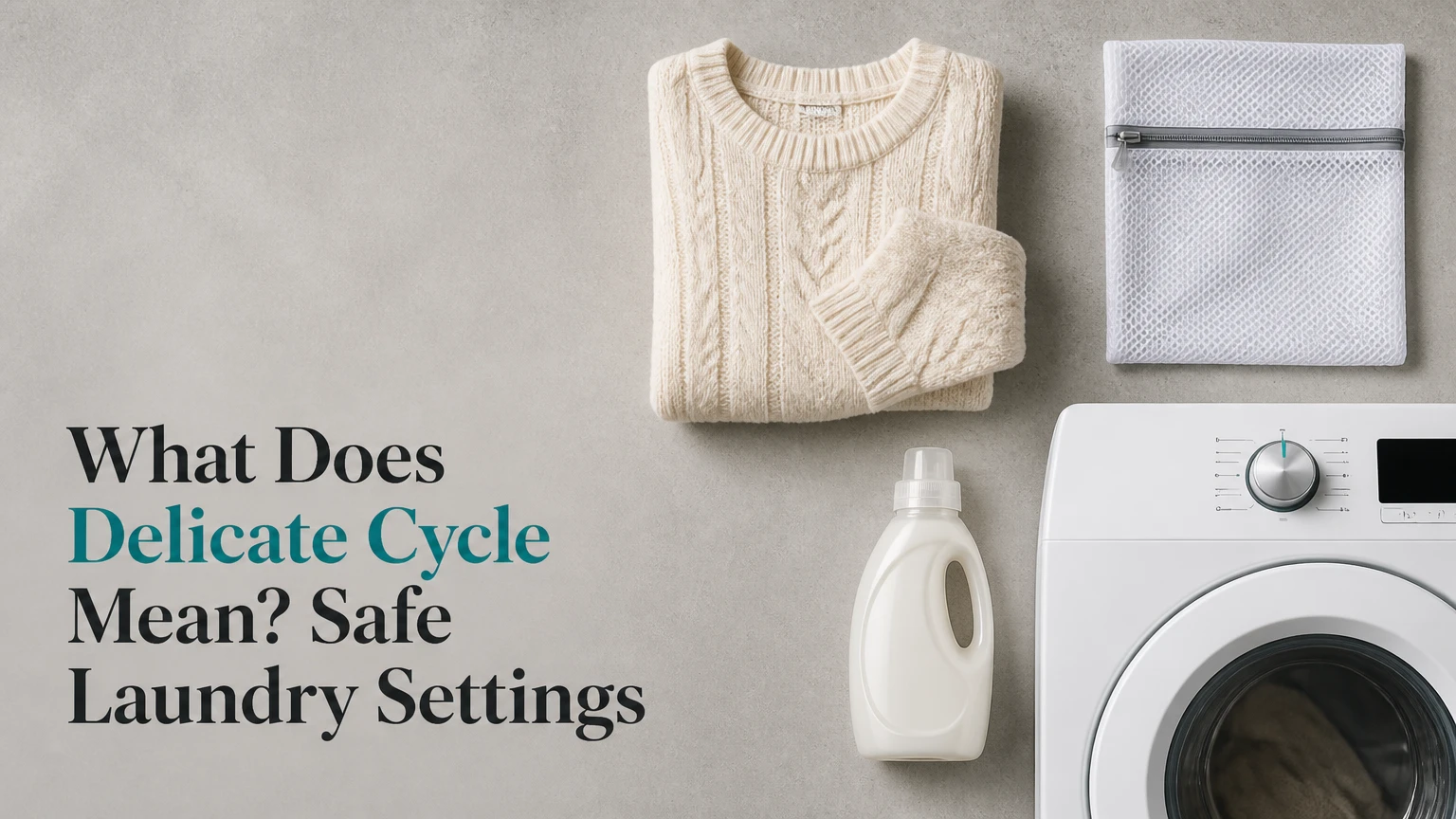 what does delicate cycle mean