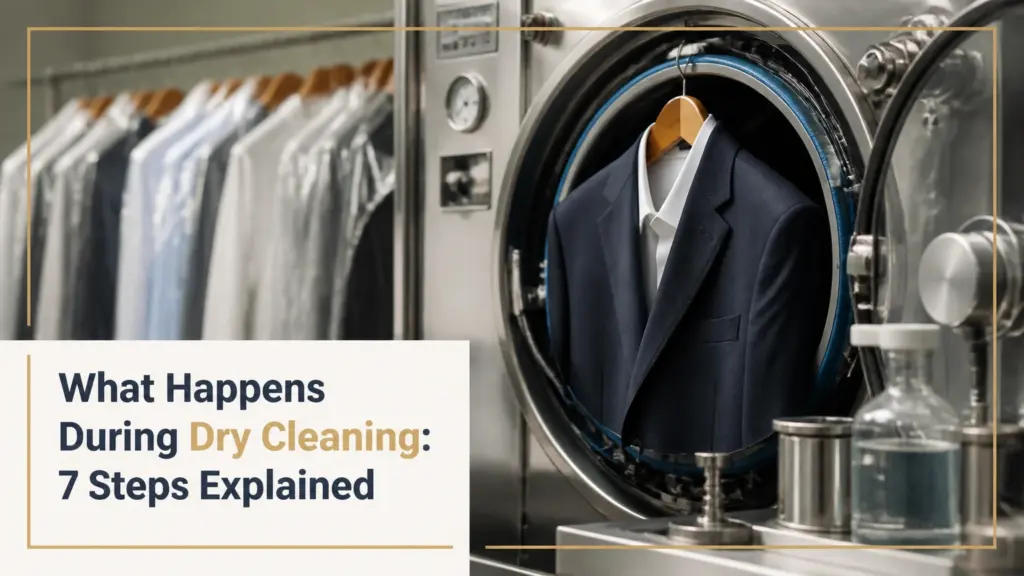 what happens during dry cleaning